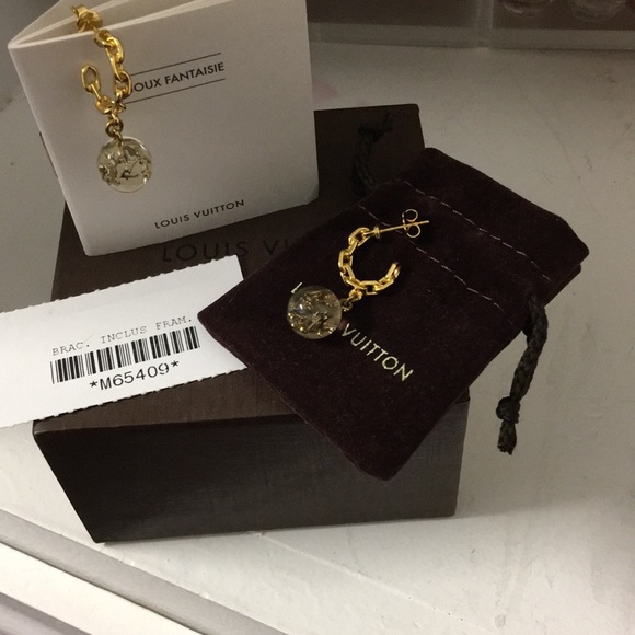 LOUIS VUITTON inclusion drop earrings ❤️ - Picture 2 of 6